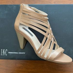 INC Honey Color Wedge - size 7.5